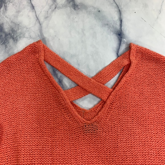 Urban Outfitters Sparkle & Fade Cross Back Sweater - Picture 5 of 8
